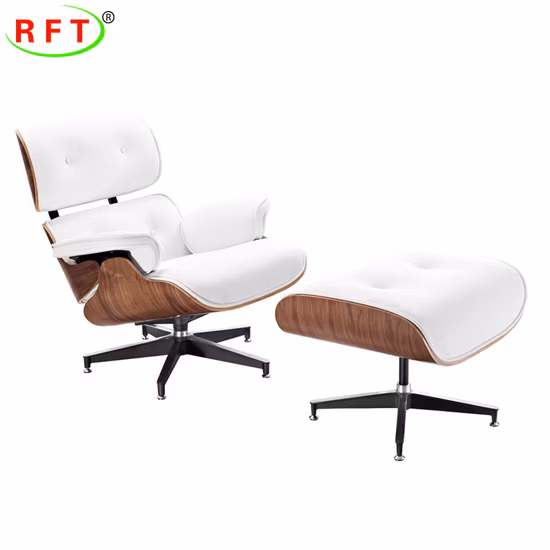 Premium Ea670 Black Genuine Leather Swivel Office Furniture Boss Manager Chair