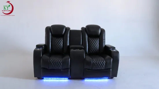 Geeksofa 3+2+1 Seater Power Electric Leather Loveseat Motion Recliner Sofa Set for Living Room